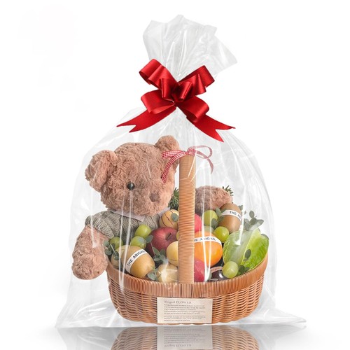 Clear gift bags pcs - clear, 10